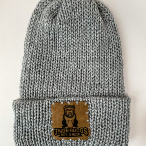 Grey Sugar Plum Beanie (Square Logo)