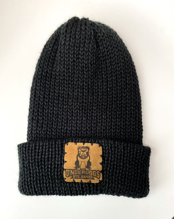 Black Sugar Plum Beanie - Square Logo